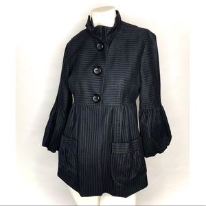 Nanette Lepore black coat/jacket size 6